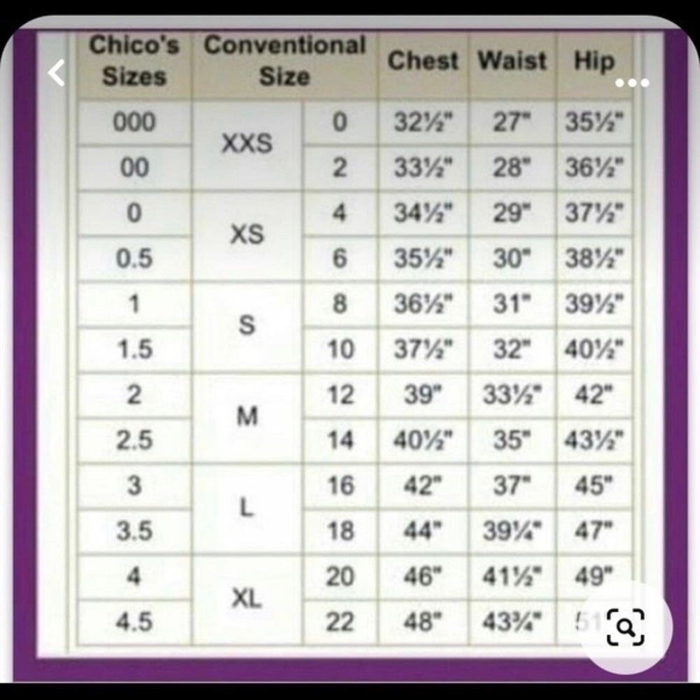 Chicos Ultímate tee size 2 - Picture 5 of 5